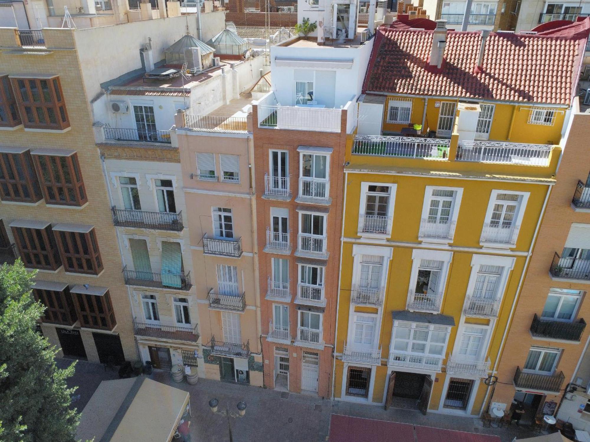 דירות Atico A Cartagena Centro Historico Parking מראה חיצוני תמונה